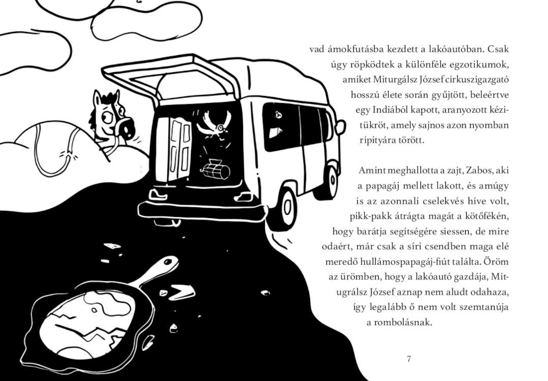 Könyv - Várszegi Adél: A papagáj, akit Péntek Tizenharmadikának hívtak - Image 4