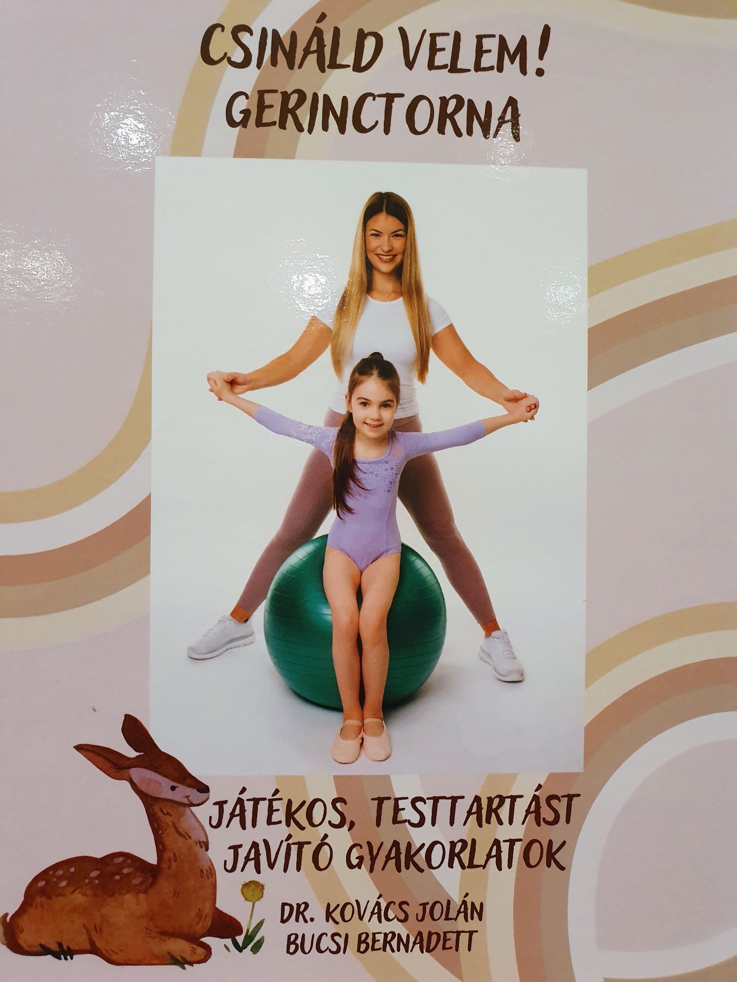Könyv - Dr. Kovács Jolán, Bucsi Bernadett: Csináld velem! Lábtorna, Gerinctorna - Image 2